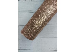 Глиттерный фоамиран 2 мм 20*30 см цв. светло-коричневый, цена за лист